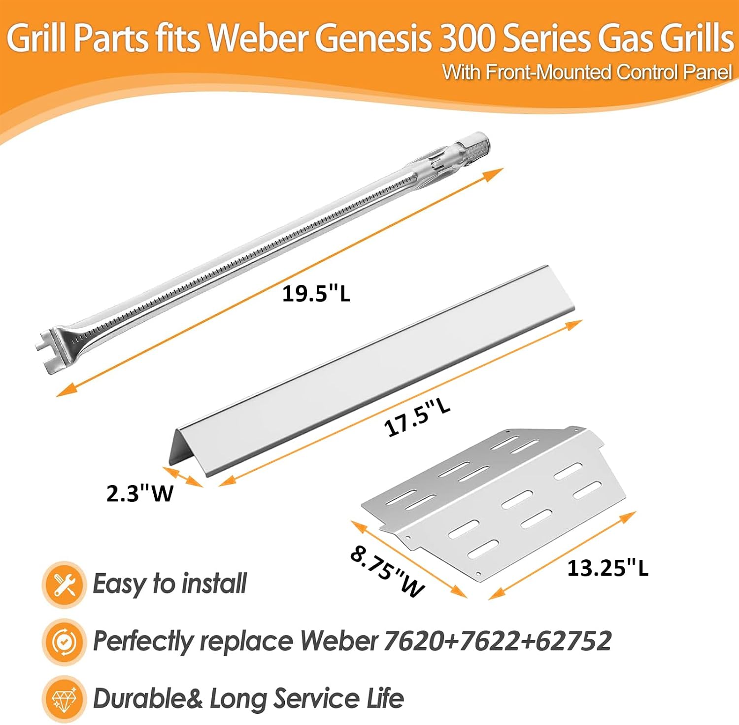 Thumbnail 1 de Genesis Grill Parts Kit for Weber 300 Series