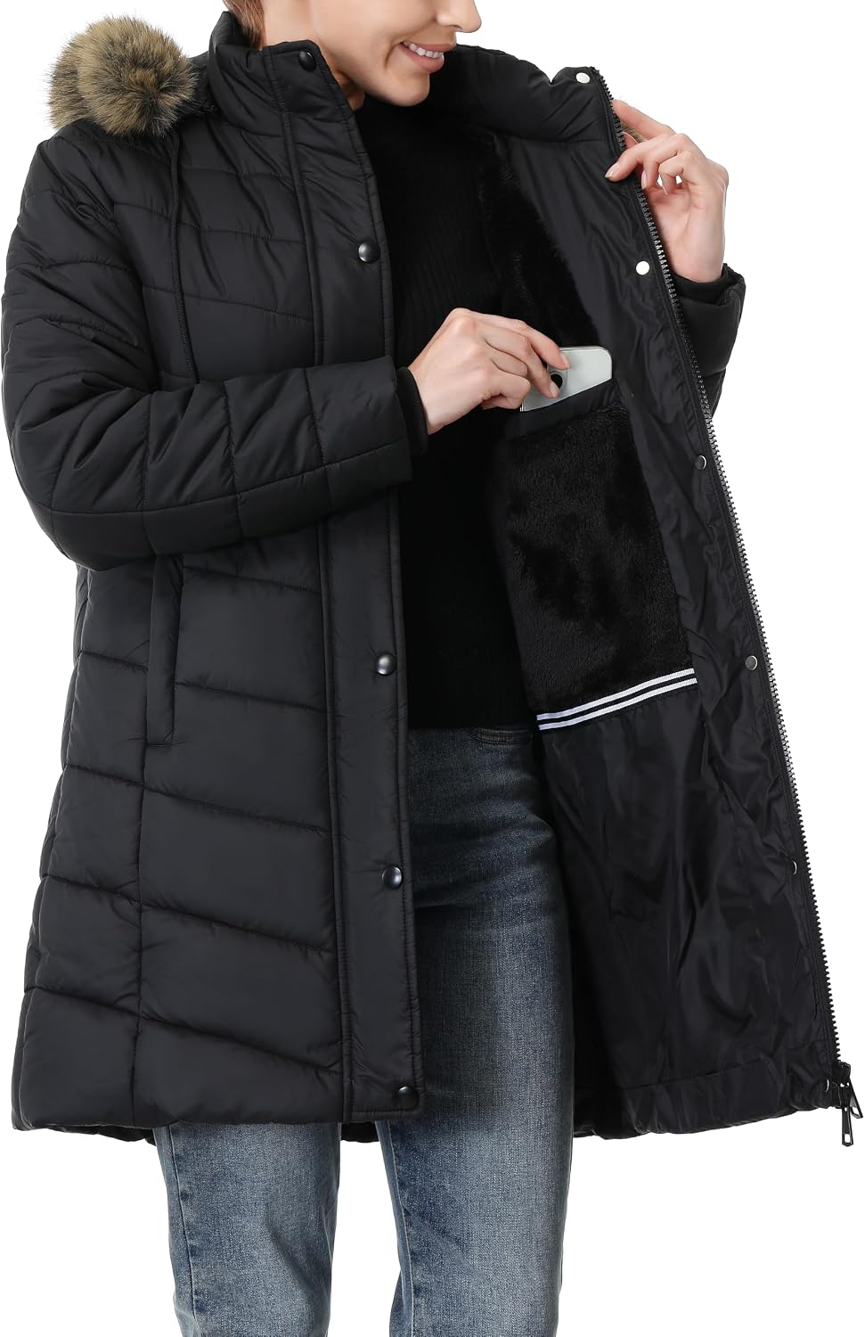 Thumbnail 6 de Pufflady Women's Long Down Coat