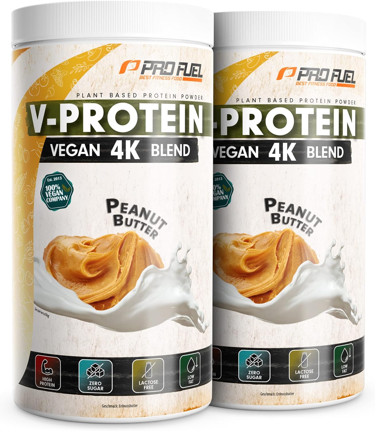 Thumbnail 6 de V-PROTEIN Vegan Protein Blueberry 750 g