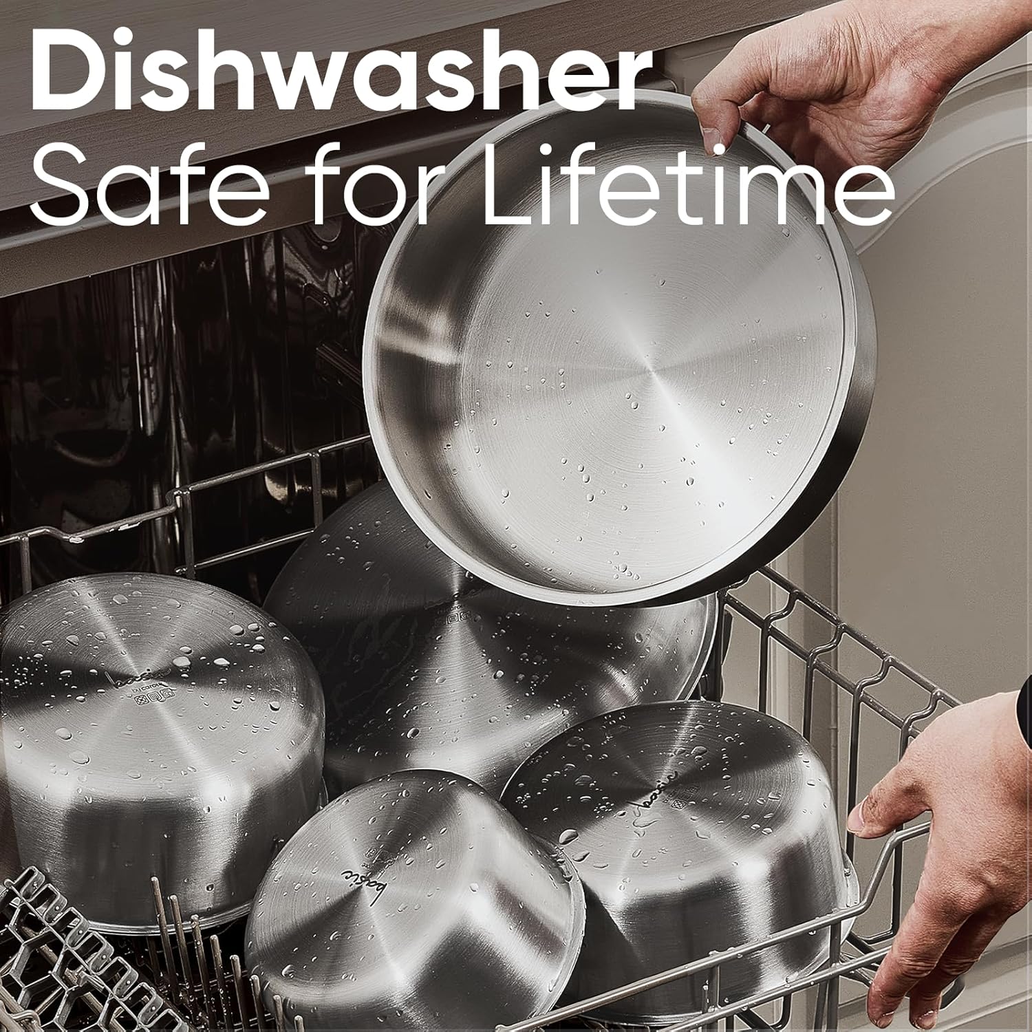 Thumbnail 5 de CAROTE Pots and Pans Set (15 pcs) with Detachable Stainless Steel Handles