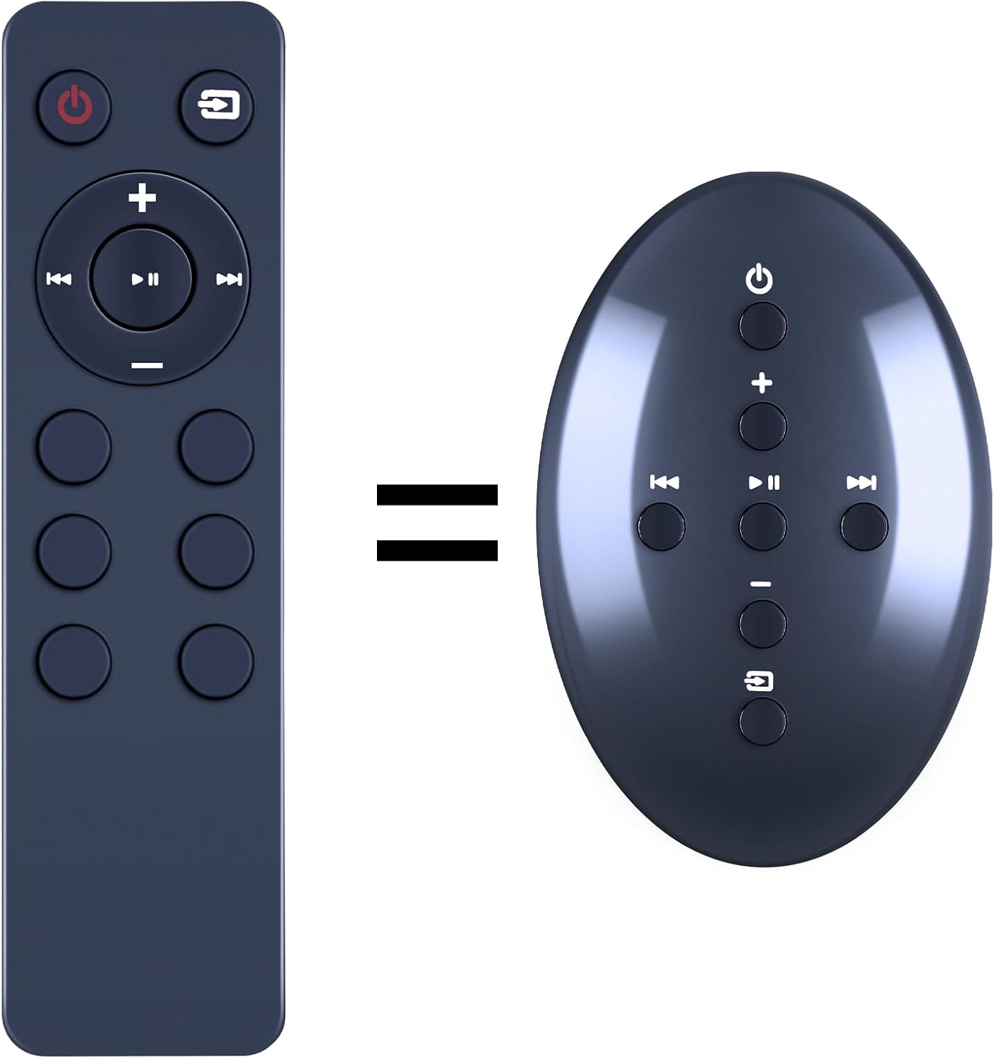 Detalle de TCNOUMT replacement remote control for B&W Bowers & Wilkins MM1 active multimedia speaker