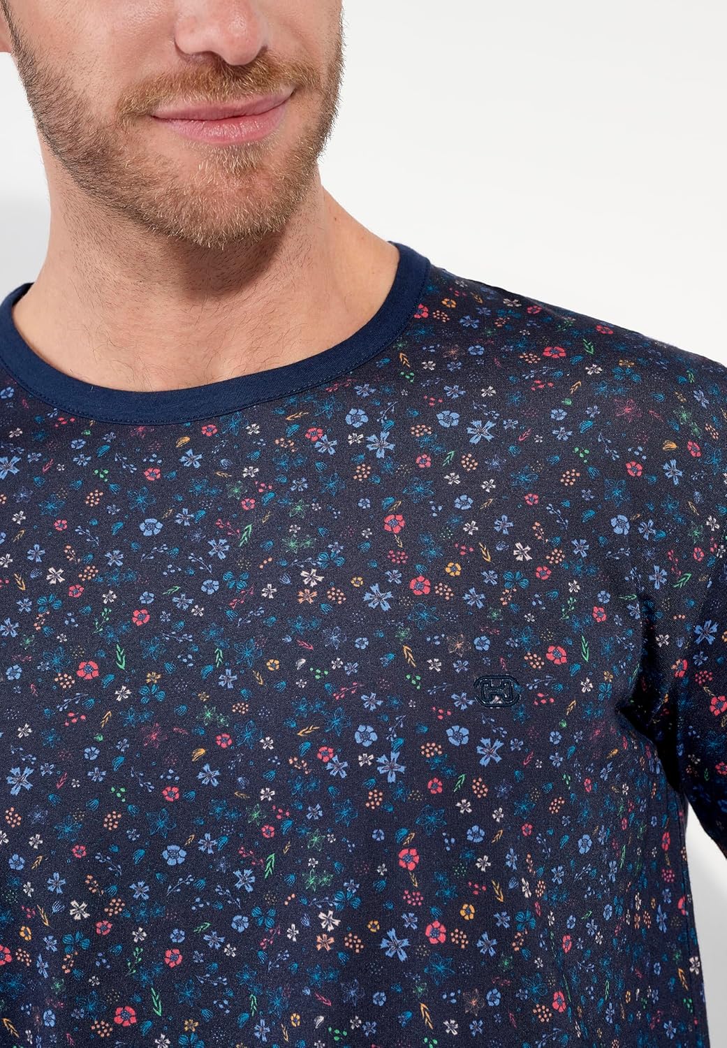 Thumbnail 4 de HOM Pyjama Long Broceliande – Ensemble Homme en coton certifié OEKO-TEX, élégant et confortable