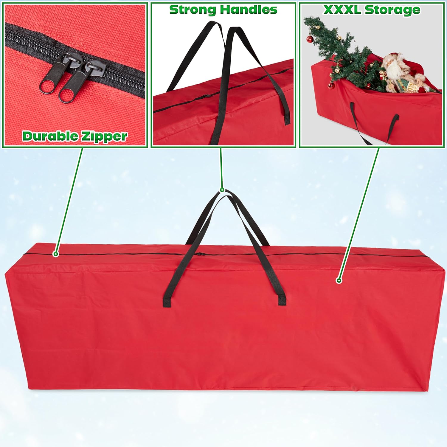 Thumbnail 2 de Deco Express Sac de Rangement Sapin 160 cm 🎄