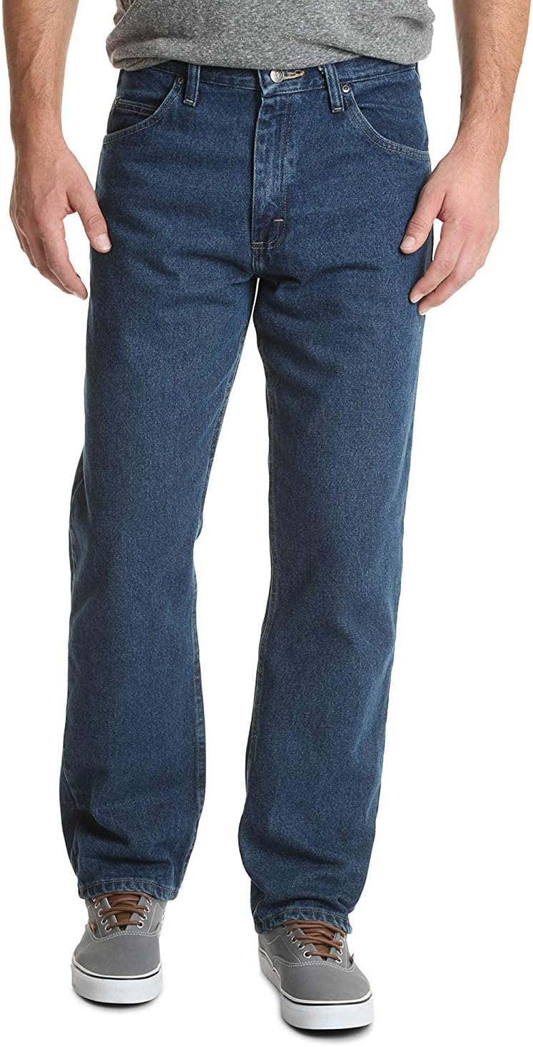 Detalle de Wrangler Authentics Jeans pour Homme Classic Relaxed – coupe décontractée et confort durable