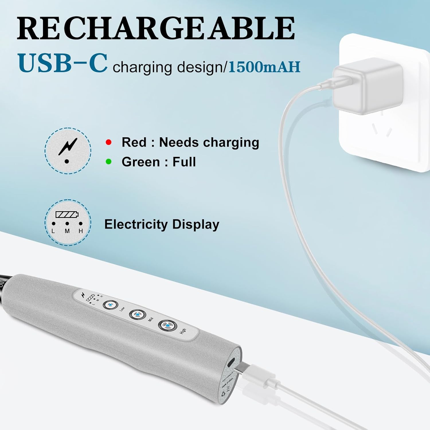 Thumbnail 1 de BSRGMS Milk Frother Handheld 1200mAh