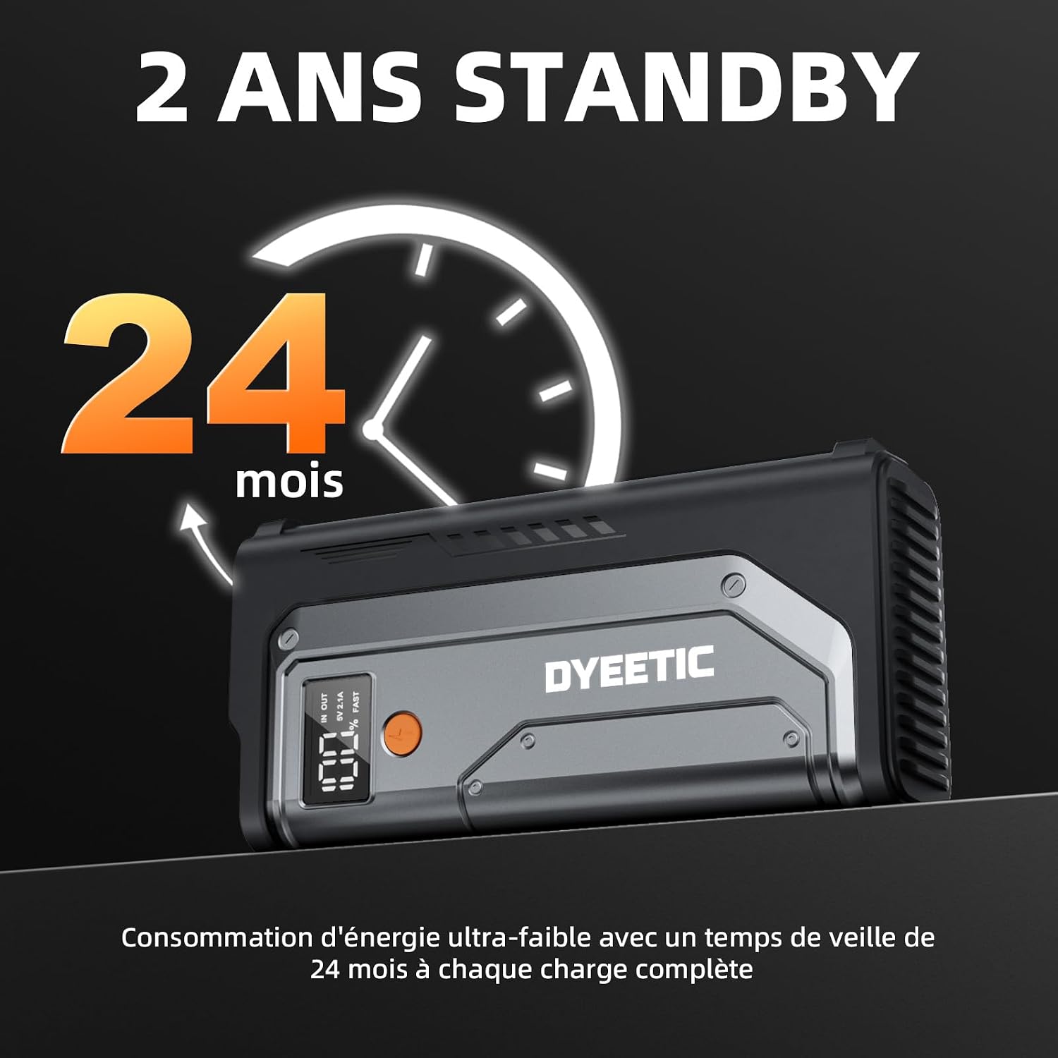 Thumbnail 6 de DYEETIC Booster batterie voiture 7000A