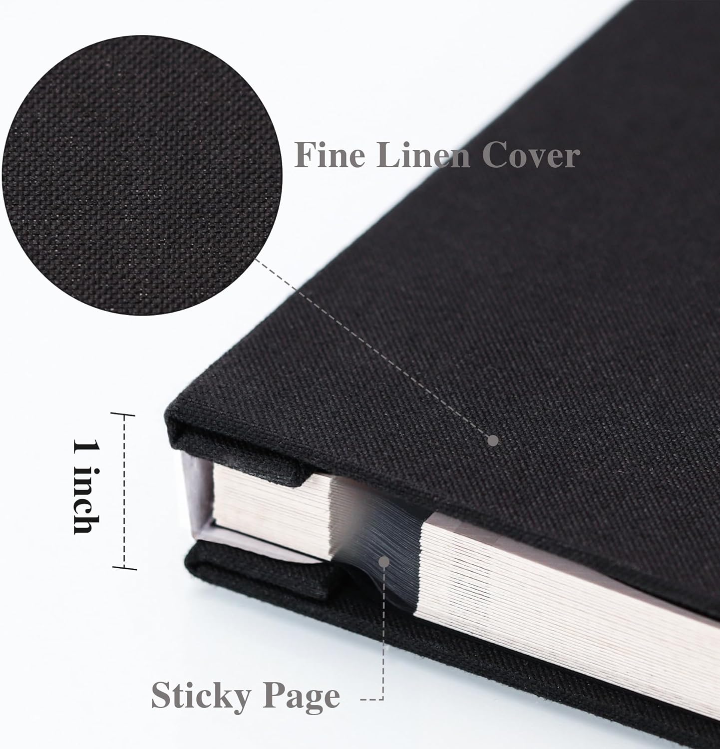 Thumbnail 2 de Vienrose Fotoalbum 28×27 cm 40 weiße Seiten 📷