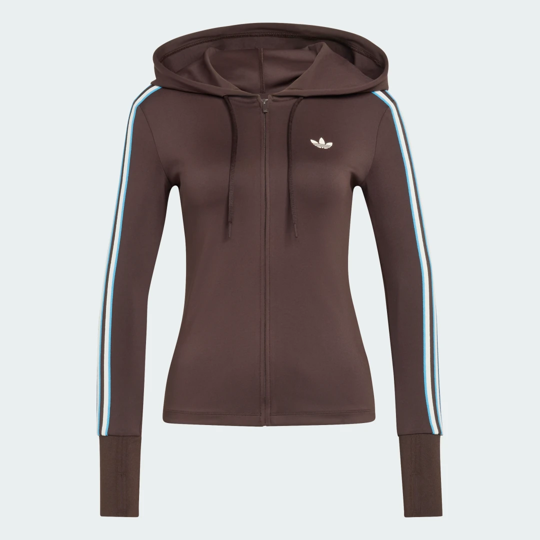Thumbnail 3 de Adidas Chaqueta Trefoil con capucha y cremallera