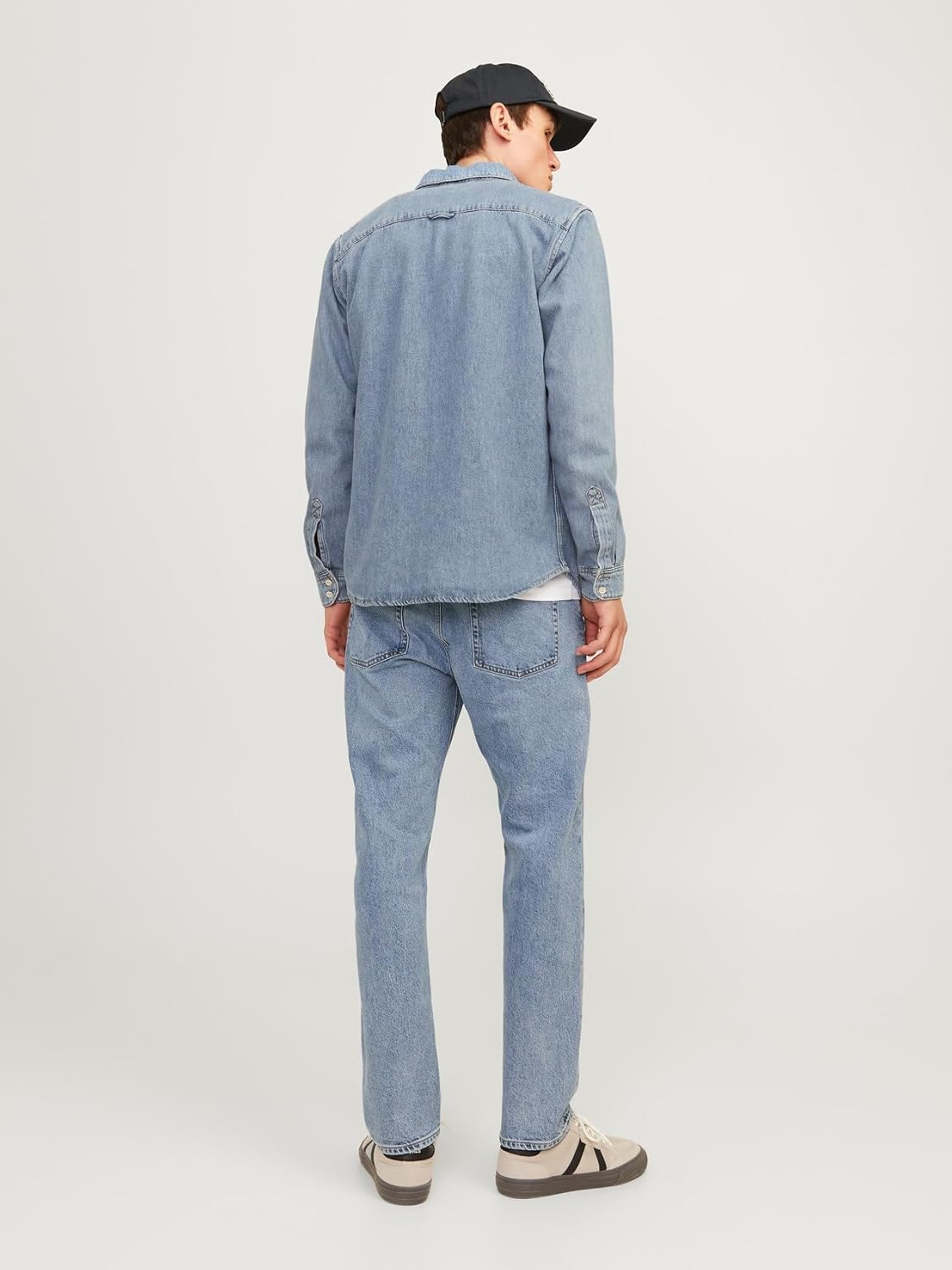 Detalle 2 de Jack & Jones Jean Coupe Décontractée JJICHRIS JJCLASSIC AM 479 Noos – Casual et Confort