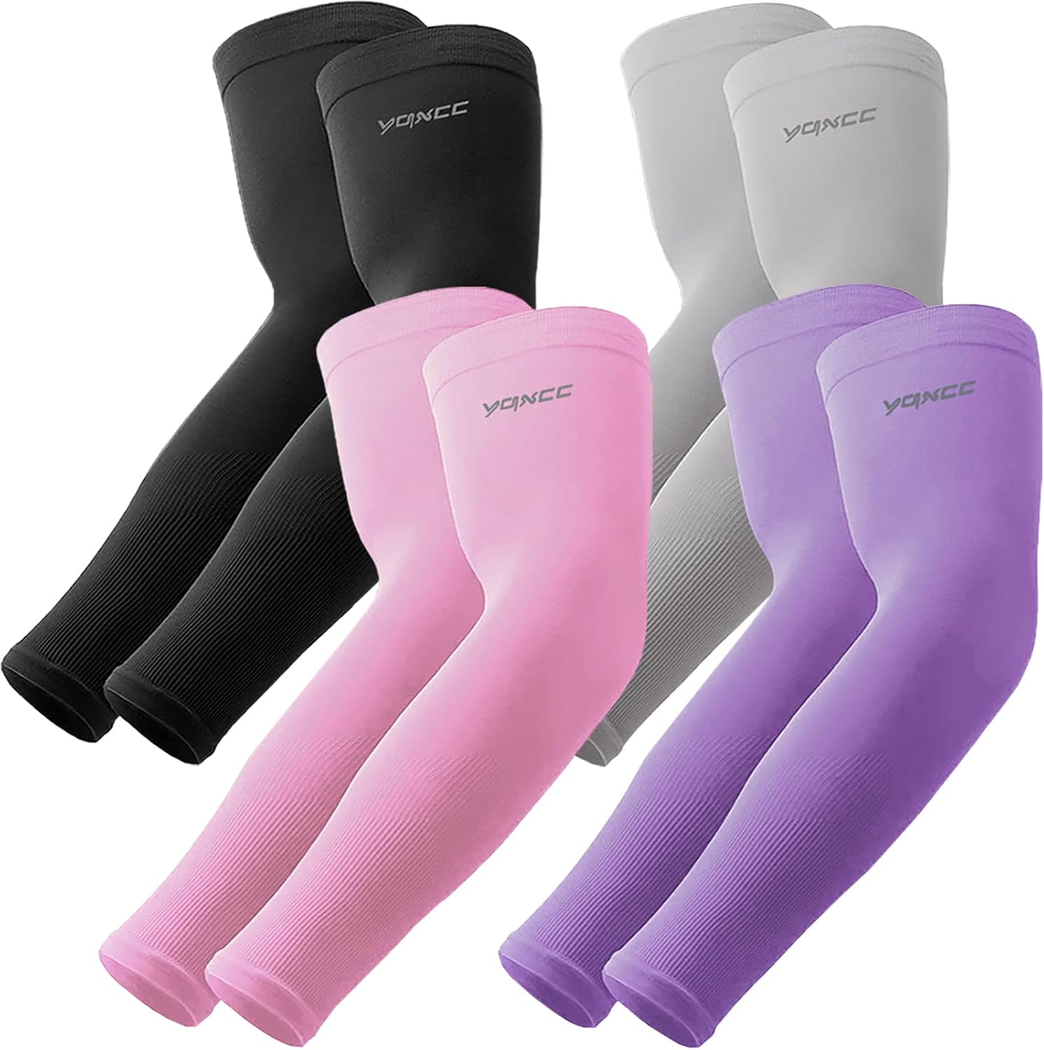 Detalle de YQXCC Arm Sleeves, UPF 50 Cooling Compression for Sports and Outdoor Wear