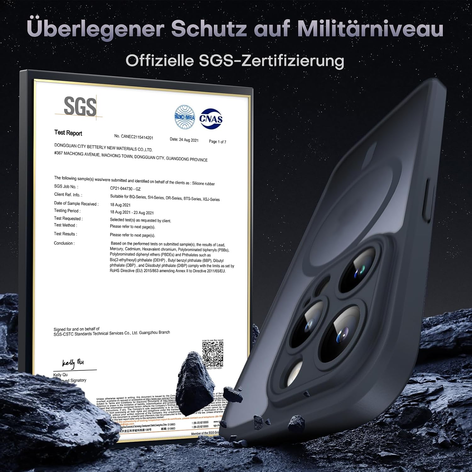 Thumbnail 3 de TOCOL iPhone 15 Pro Hülle mit MagSafe