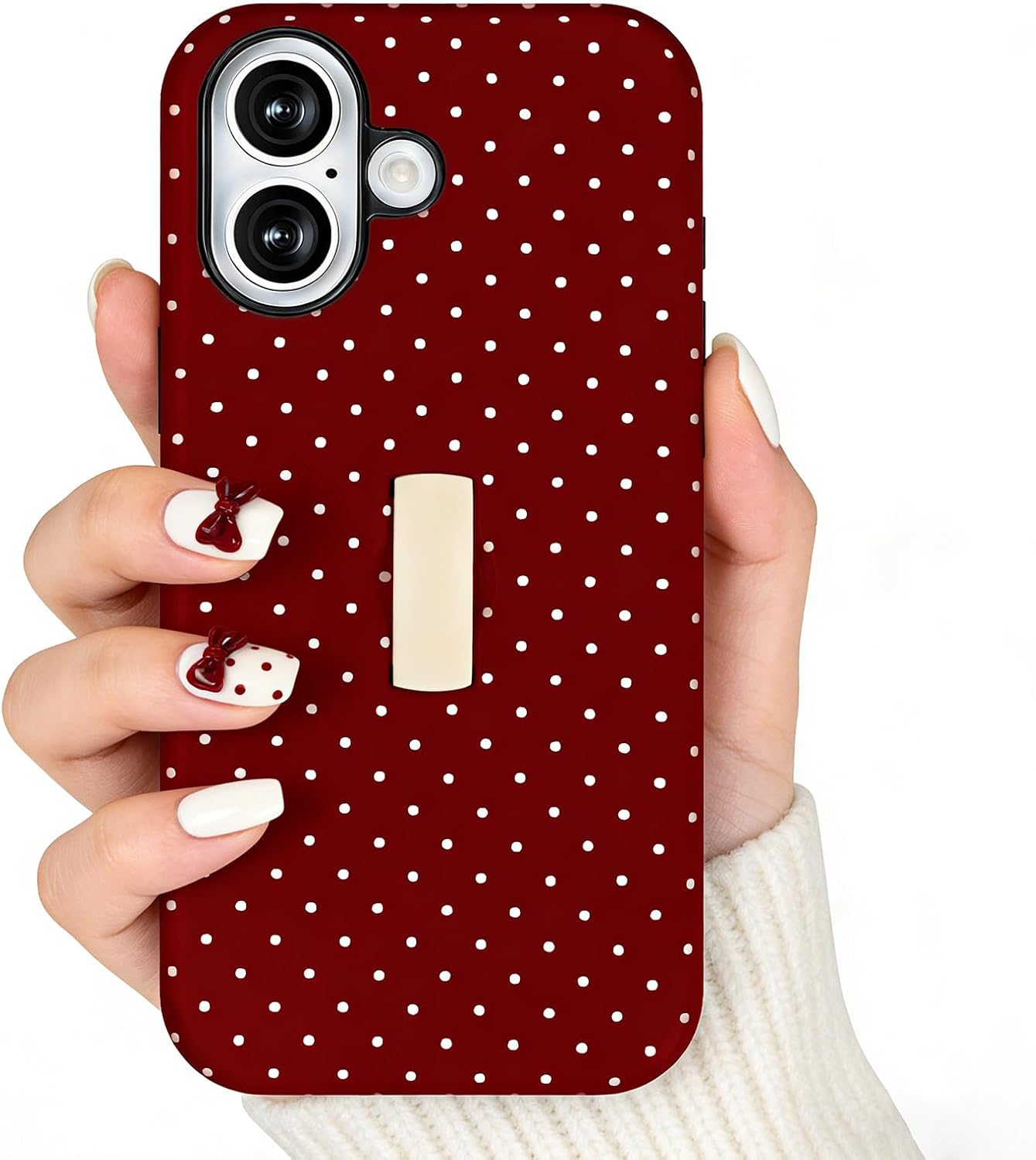 Detalle de iPhone 16 Case with Adjustable Hidden Stand