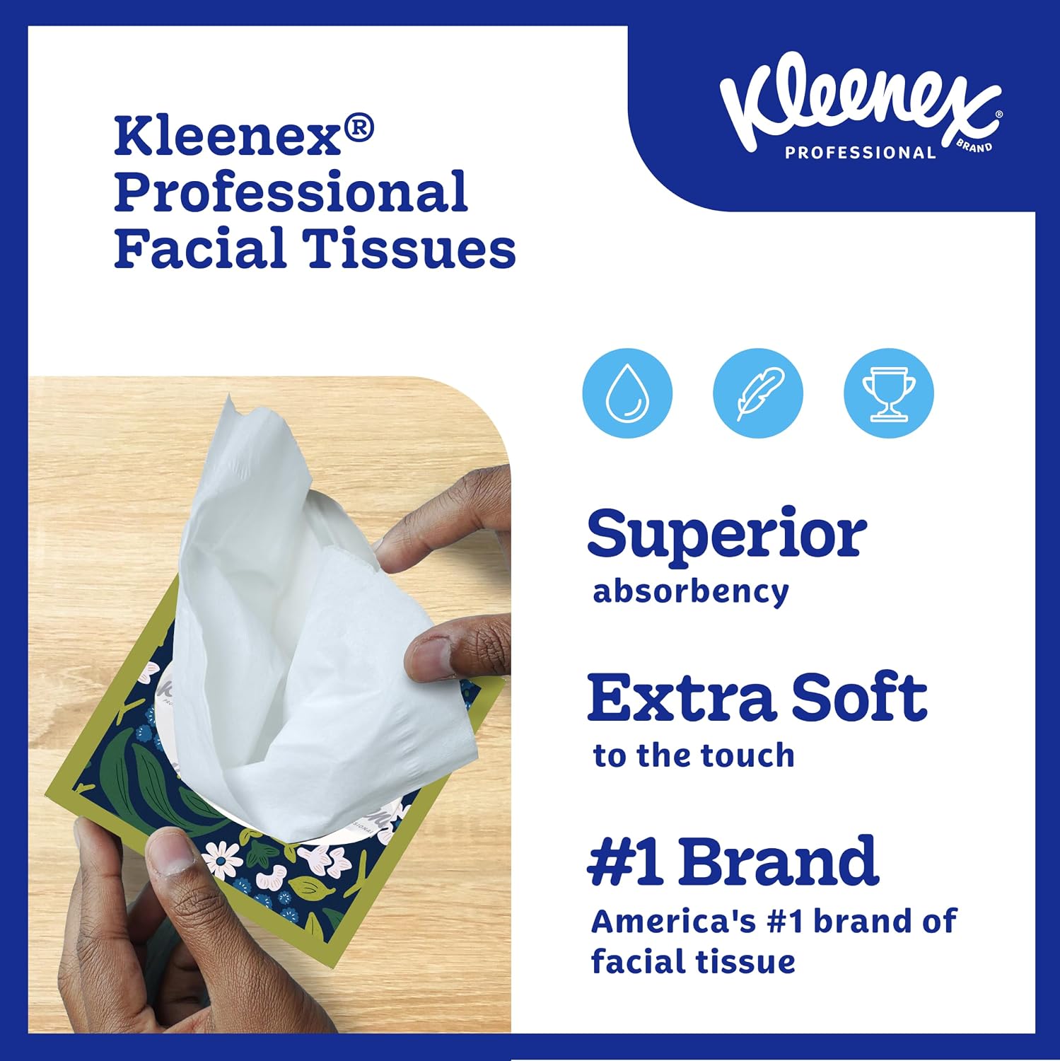 Thumbnail 6 de Kleenex Professional Facial Tissues 3,240 🧻