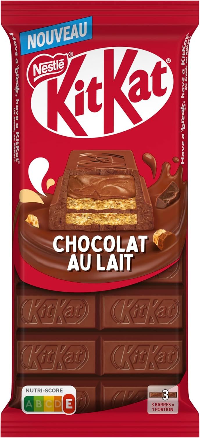 Thumbnail 3 de KitKat Tablette Chocolat au Lait - 99 g (Lot de 4)