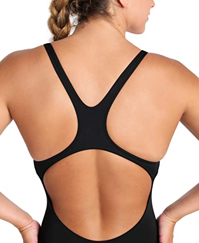 Detalle de ARENA Solid Swim PRO Team Costume Intero Donna — Costume da bagno sportivo in MaxLife Eco