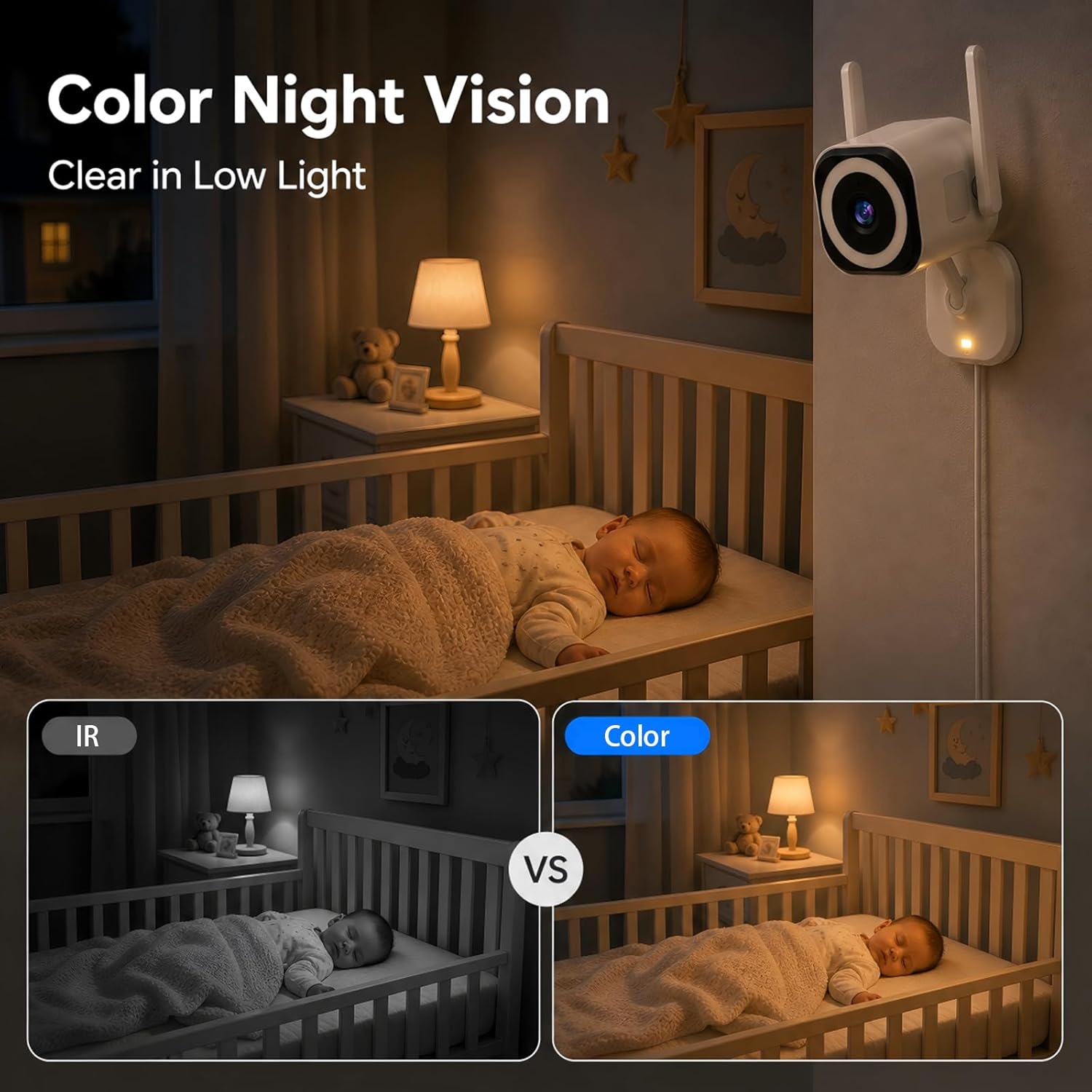 Thumbnail 2 de 2K Outdoor Security Camera 2K, IP66 CCTV