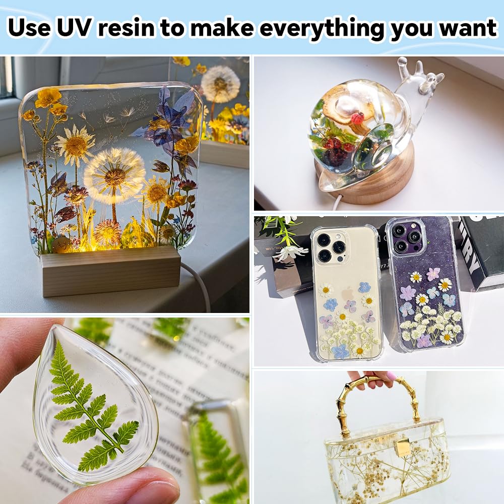 Thumbnail 6 de Minlebao UV Resin Kit 300g