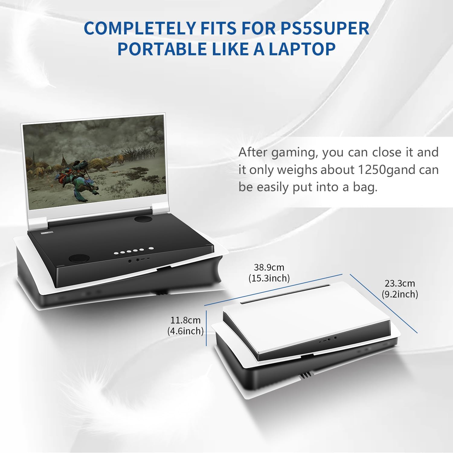 Thumbnail 6 de G-STORY 14-Inch 4K Portable IPS Gaming Monitor with PS5-Inspired Design