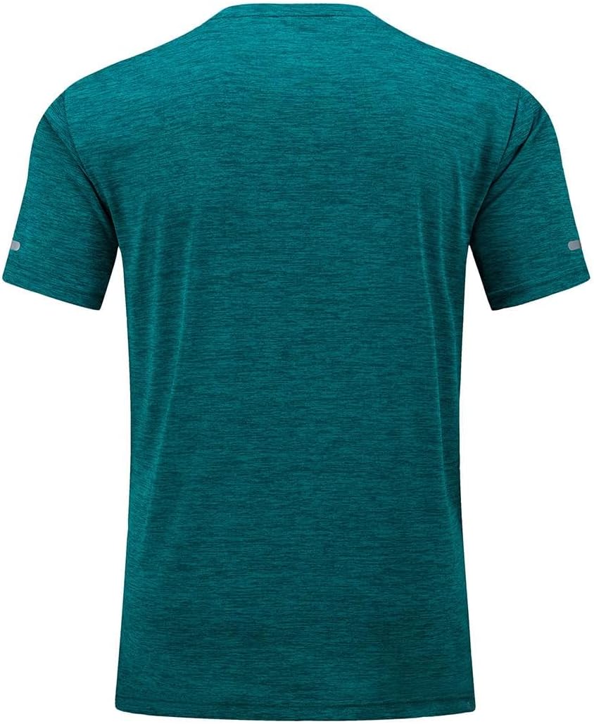 Thumbnail 1 de KEFITEVD Herren Funktionsshirt mit Rundhals – schnelltrocknend, atmungsaktiv & reflektierende Streifen