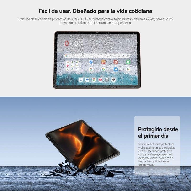 Detalle 2 de Blackview Zeno 5: tablet de 11" orientada a productividad y resistencia