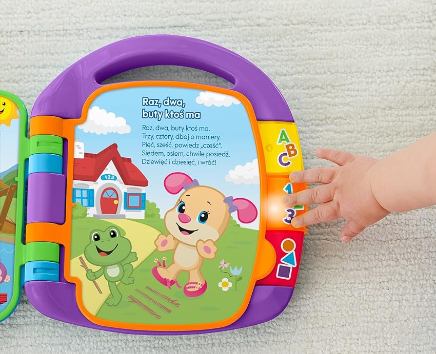 Thumbnail 2 de Fisher-Price Ríe y Aprende Libro Interactivo con Luces