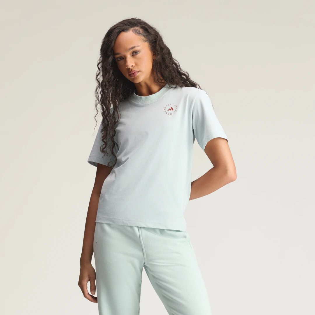 Detalle de Camiseta adidas by Stella McCartney TrueCasuals Regular Sportswear – Verde