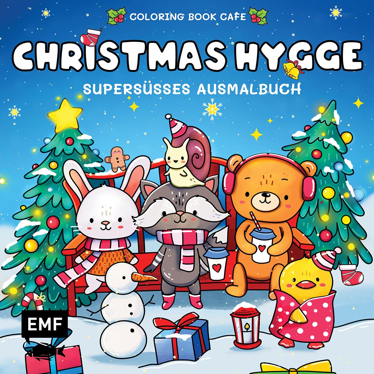 Detalle de Cozy Coloring – Christmas Hygge, julig målarbok för avkoppling
