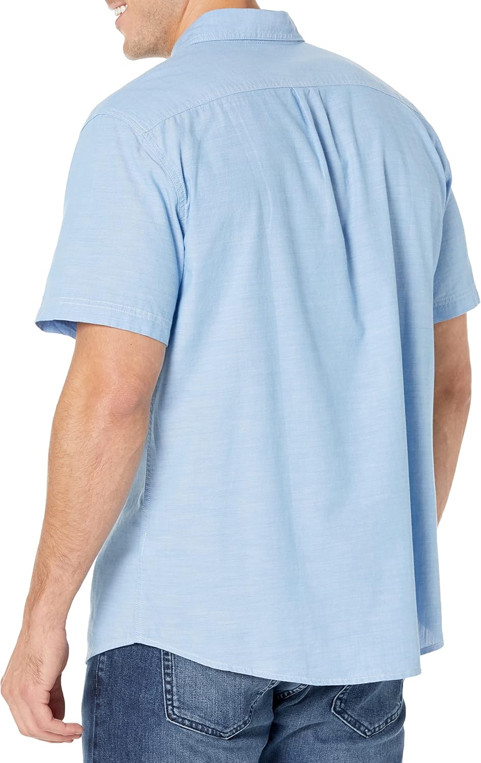 Thumbnail 1 de Amazon Essentials Herren Chambray-Hemd mit kurzen Ärmeln (normale Passform)