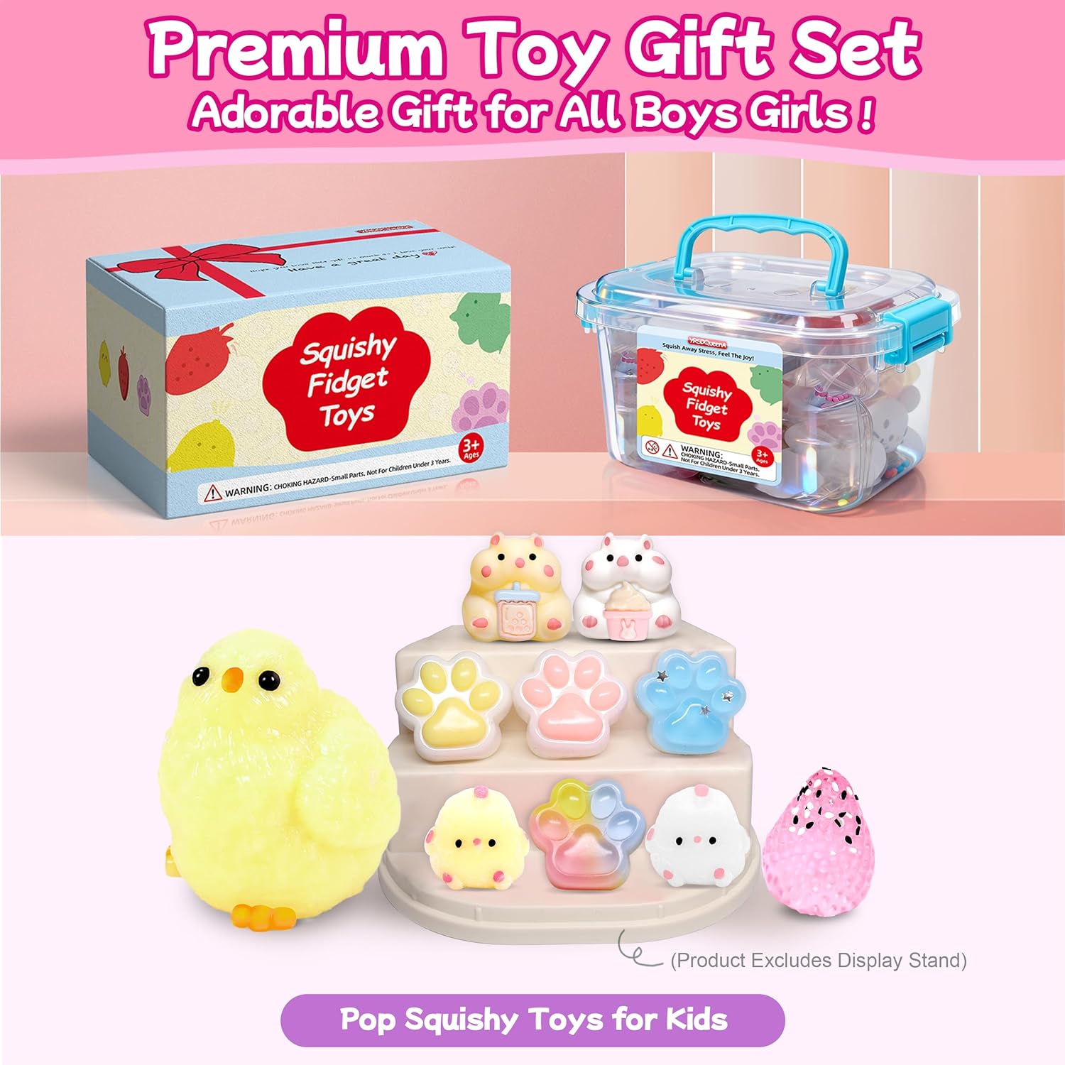 Thumbnail 3 de 10 Pack Taba Squishy Toys Kit with Toy Box