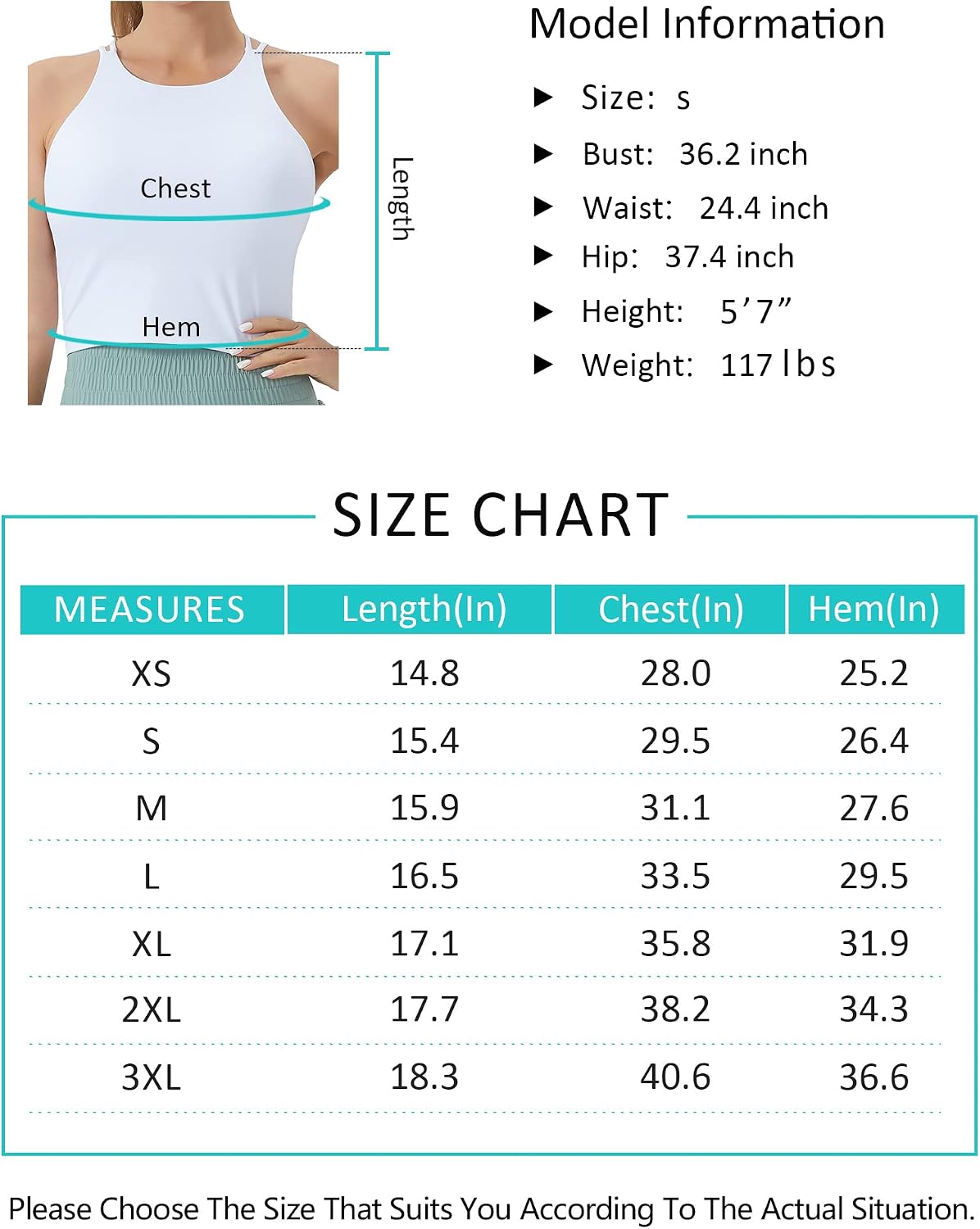 Thumbnail 6 de THE GYM PEOPLE Cross Back Sports Bra Crop Top with Removable Pads