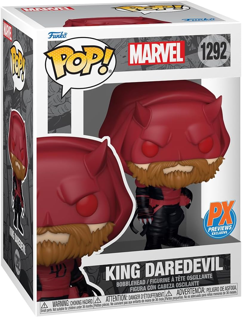Thumbnail 1 de Funko Pop Marvel King Daredevil 1292 – Edición Exclusiva 🦸