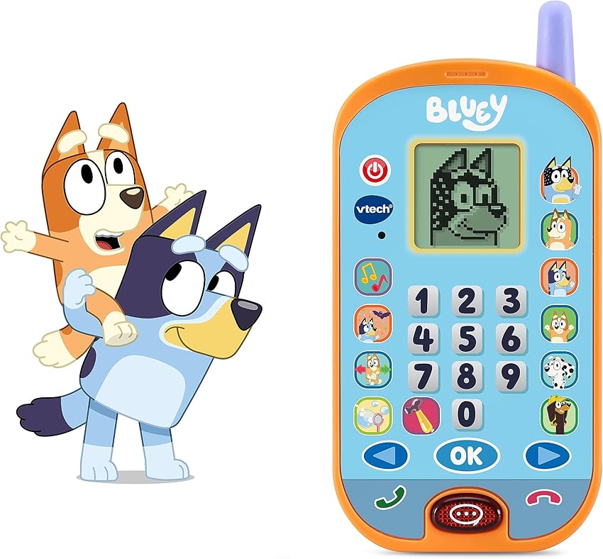 Thumbnail 1 de VTech 80-554622 Teléfono educativo Bluey para +3 años