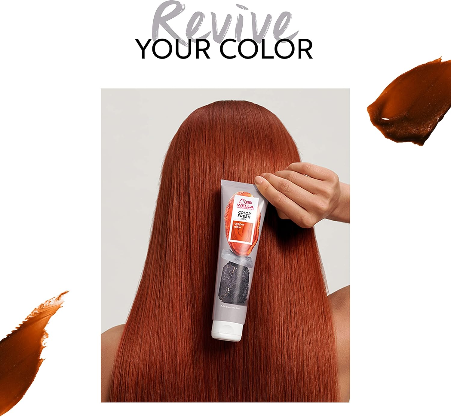 Thumbnail 4 de Wella Professional Color Fresh Mask Copper Glow (temporary colour refresh treatment) | 150ml