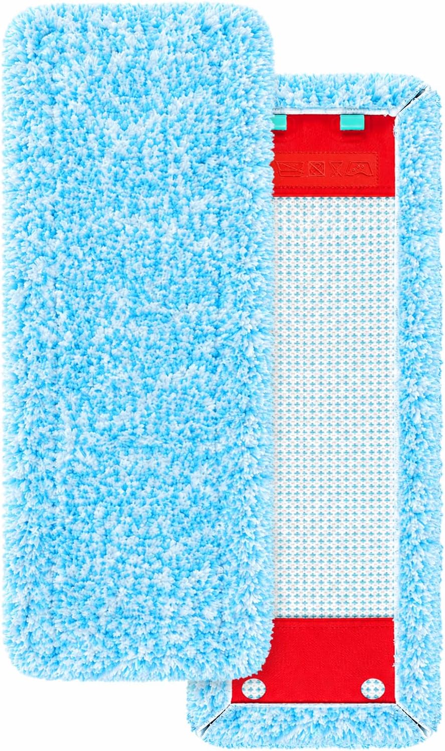 Detalle de Alloytool HTYDE-LF-XL 2P dweilhoezen voor Leifheit Profi XL, 47 cm