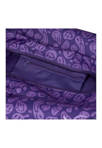 Detalle 1 de Satch Sporttasche Bright Faces – Lila von Satch