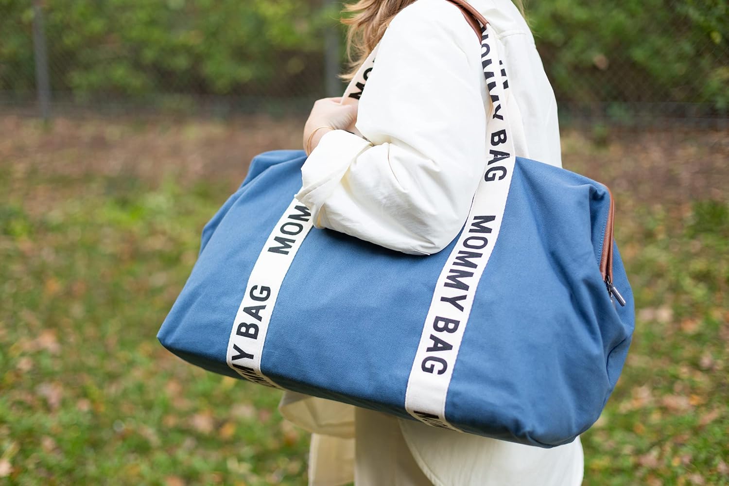 Thumbnail 5 de CHILDHOME Mommy Bag – Sac à langer grand contenance avec tapis à langer et poche isotherme
