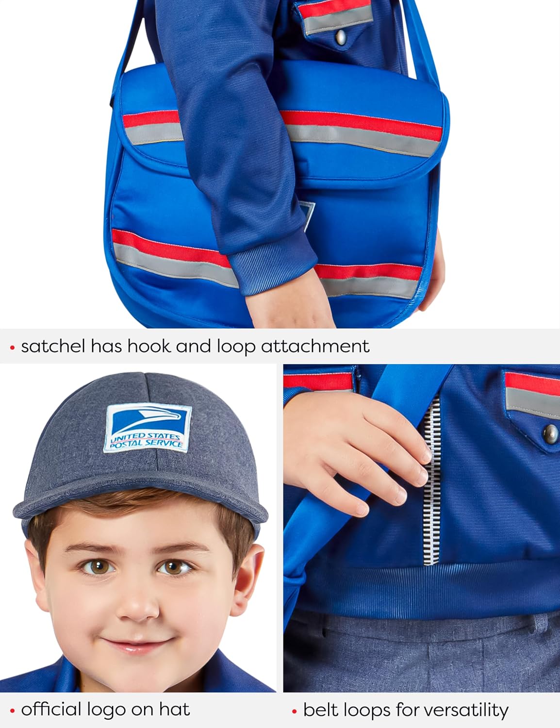 Thumbnail 5 de Rubies USPS Letter Carrier Costume, Size 2T