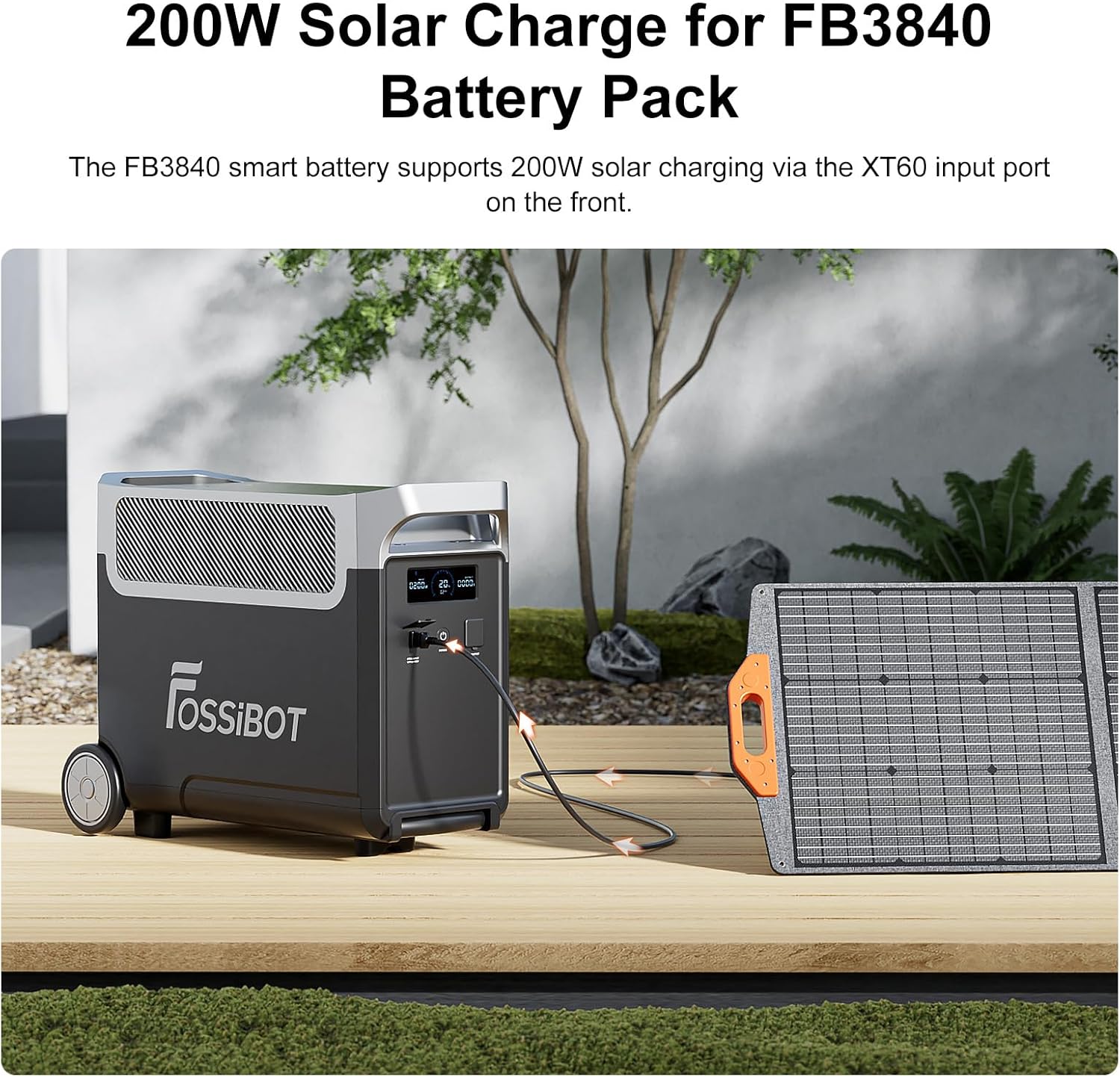 Thumbnail 2 de FOSSiBOT F3600 Pro 🌞 Estación de Energía Portátil 3840 Wh