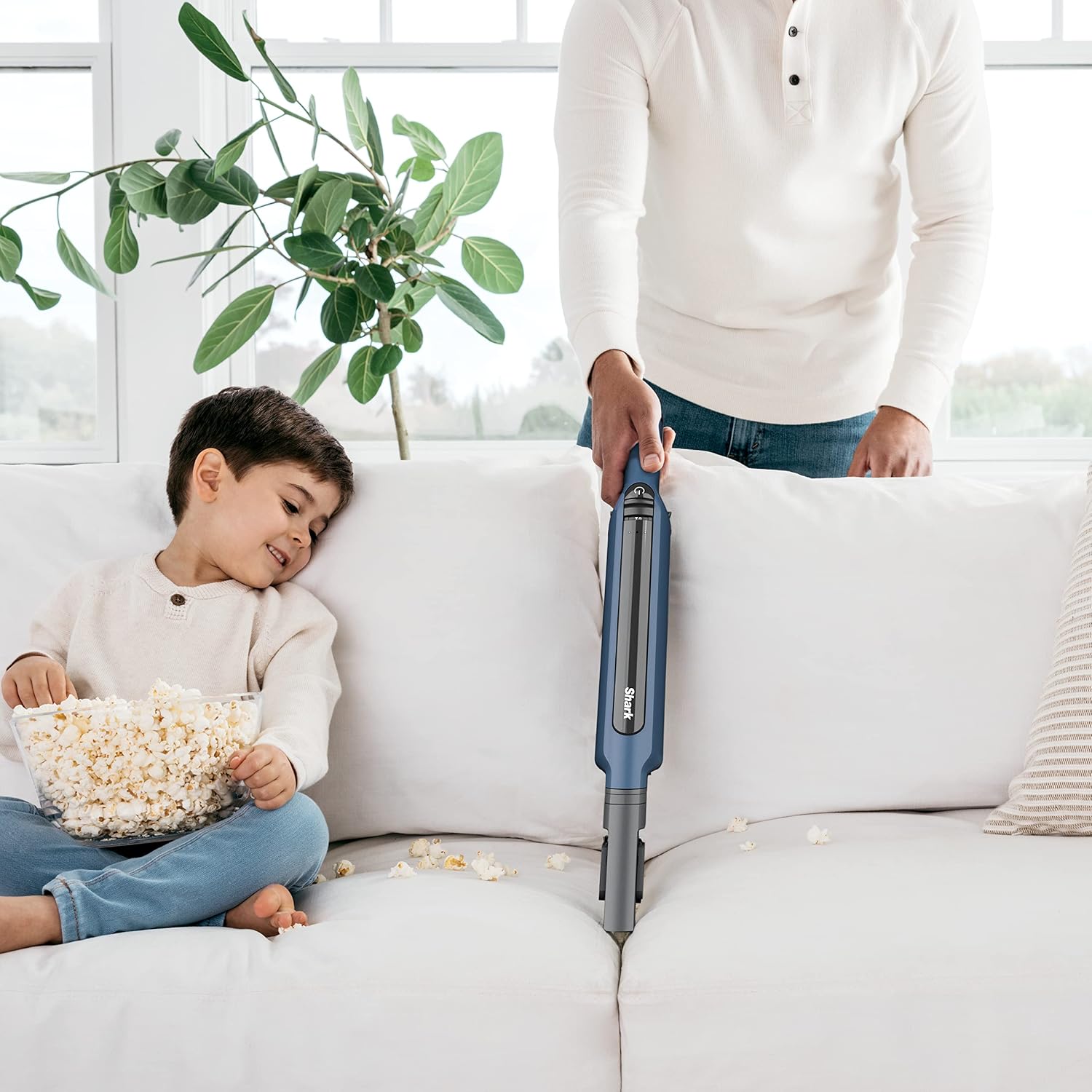 Detalle 2 de Shark WS640C WANDVAC 3-in-1 Cordless Stick Vacuum with PowerFins