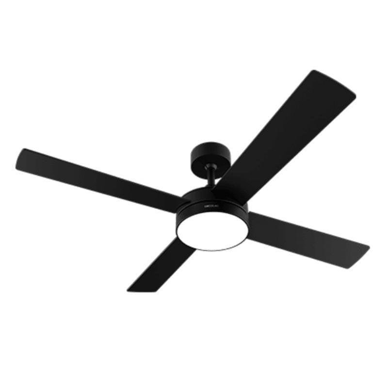 Detalle 2 de Cecotec EnergySilence Aero 5200 Black Line: Ventilador de techo con luz LED y mando a distancia (60W)