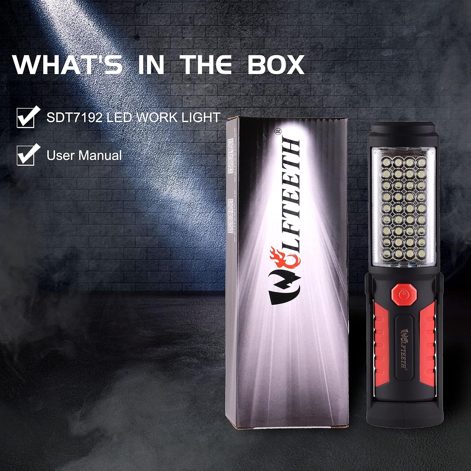 Thumbnail 5 de Wolfteeth 36+5 Magnetic Work Light 7192