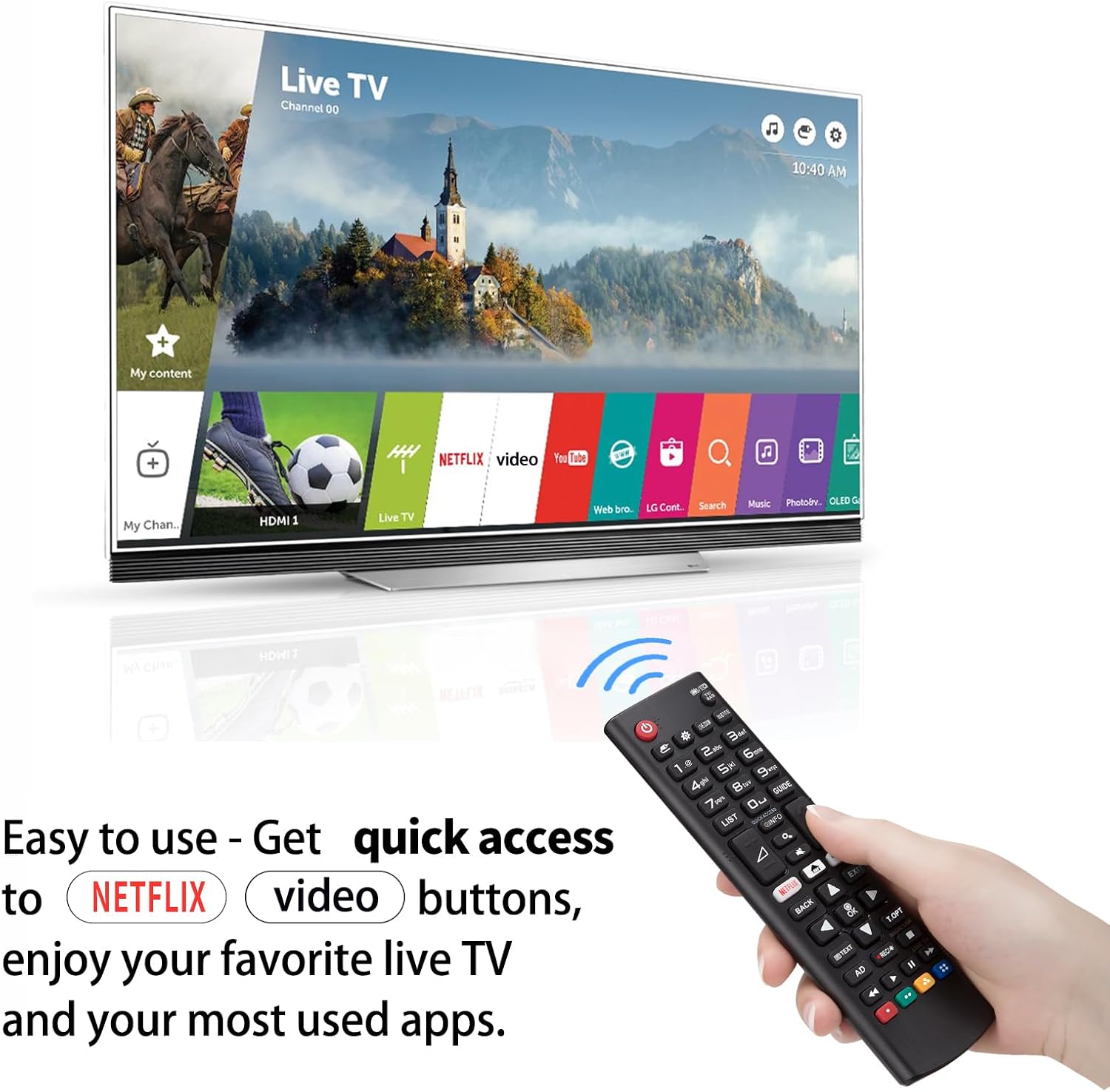 Detalle de LG Universalfernbedienung für Smart TV