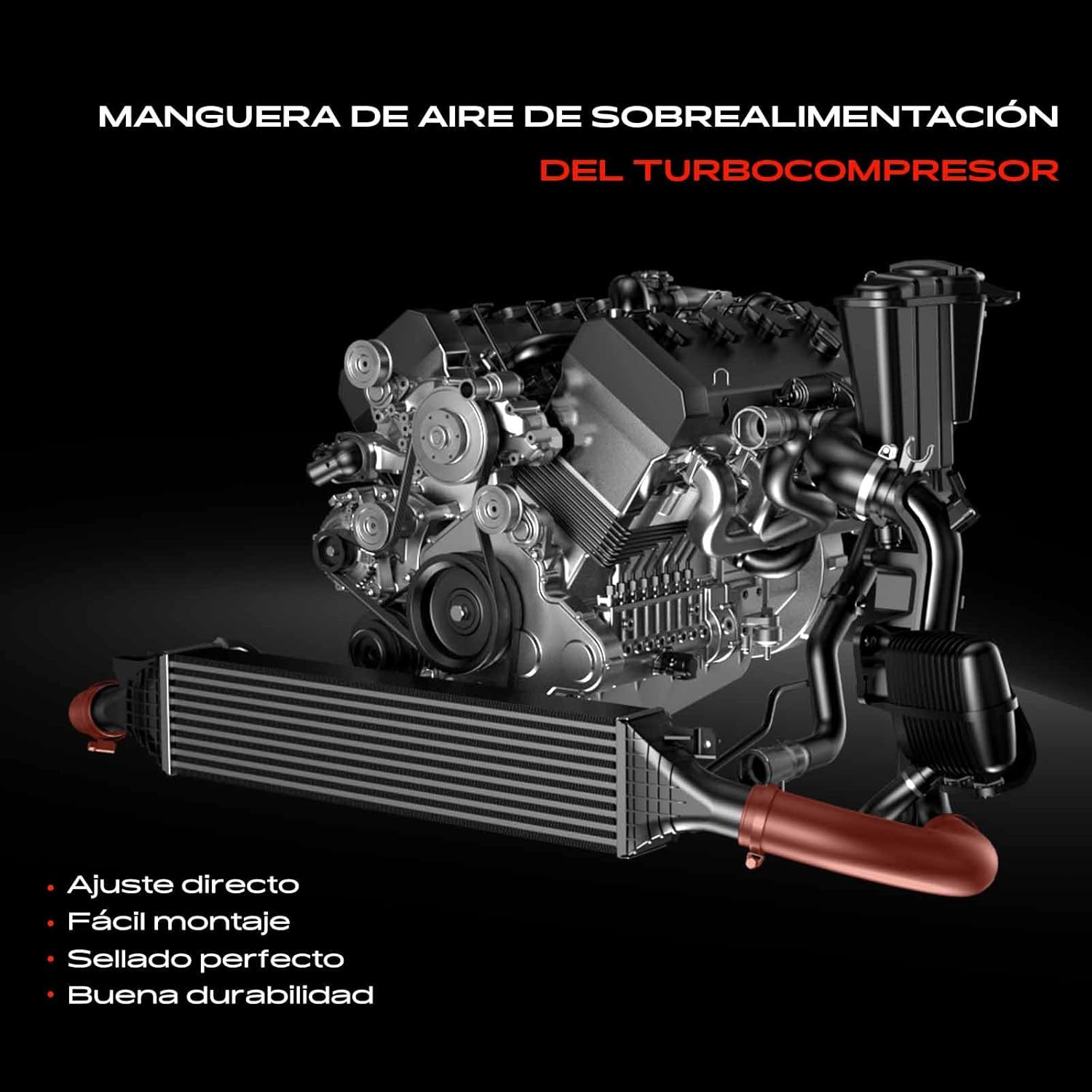 Thumbnail 2 de Frankberg Manguera de aire de carga V10-2868