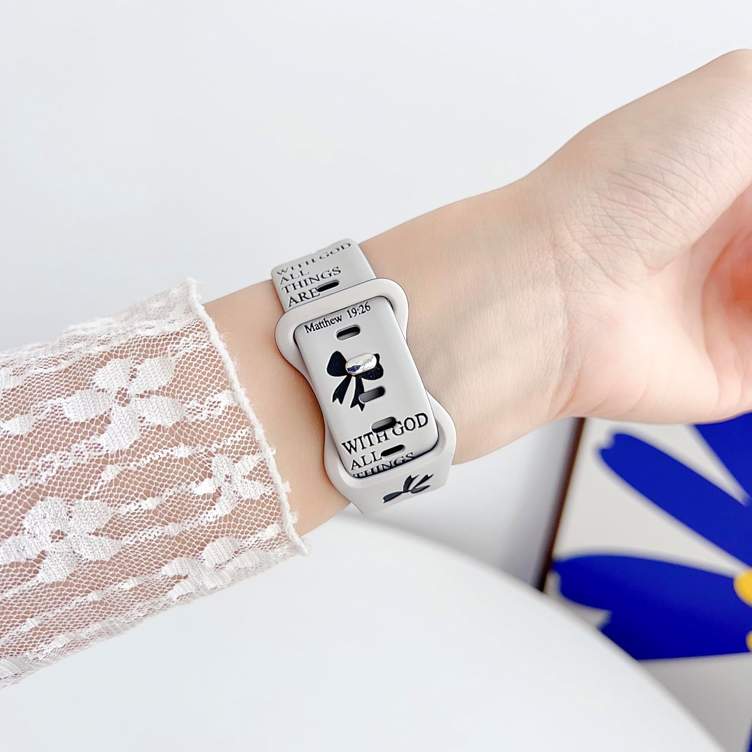 Detalle 2 de WONMILLE Apple Watch Band, Silicone