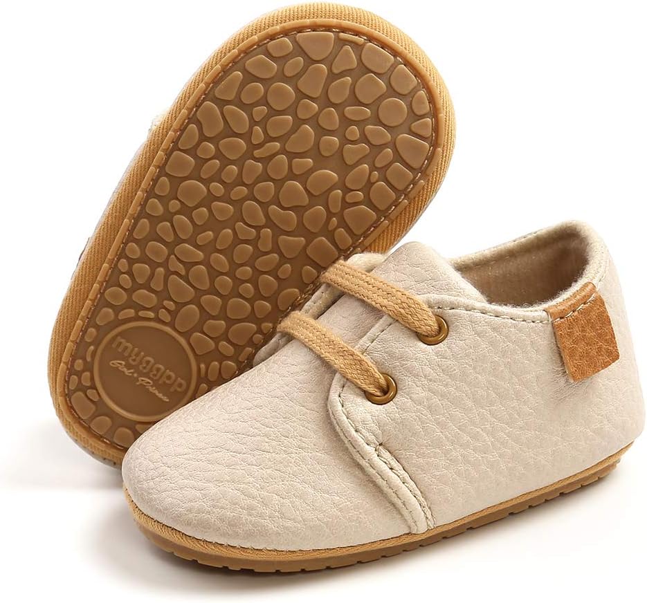 Detalle de RVROVIC Baby Sneakers: Anti-Slip Oxford Flats for Infants and Toddlers