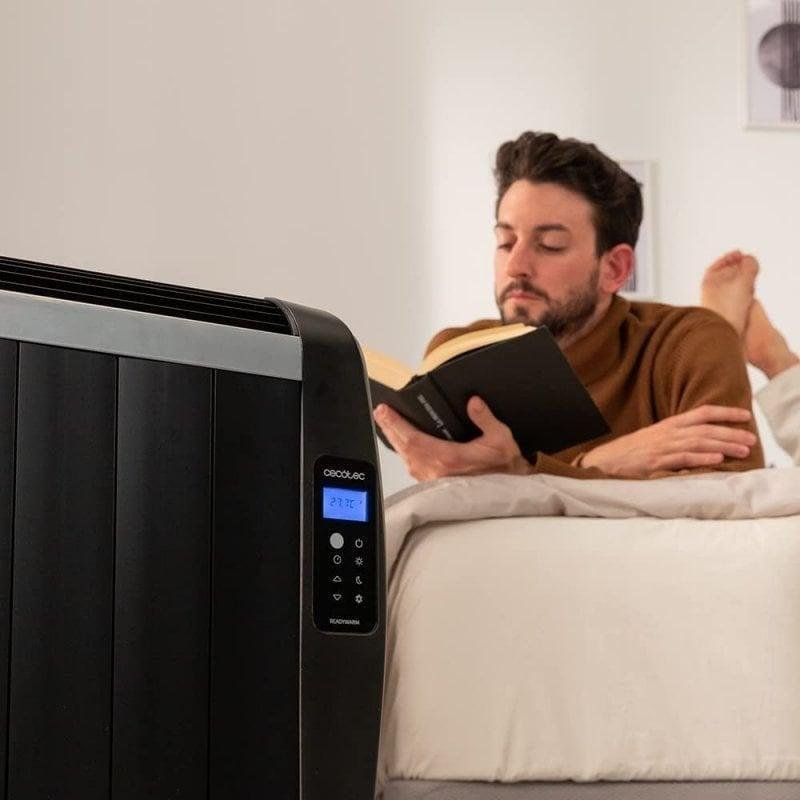Thumbnail 2 de Cecotec ReadyWarm 1800 Thermal Black: Emisor térmico de 1200 W con 8 elementos para estancias de hasta 15 m²