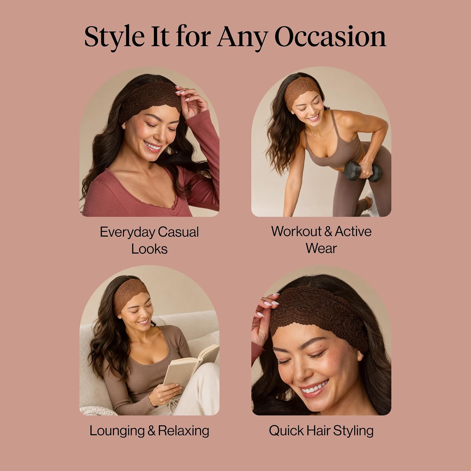 Thumbnail 6 de Kitsch lace headbands