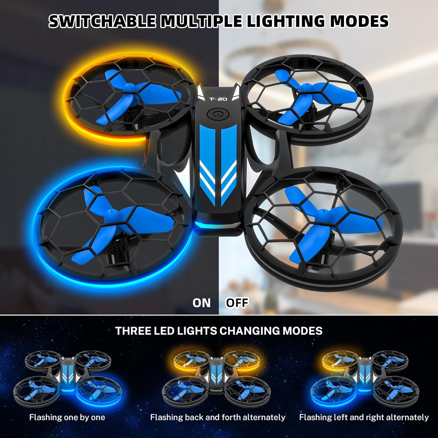 Detalle 2 de T20 mini drone 27 min