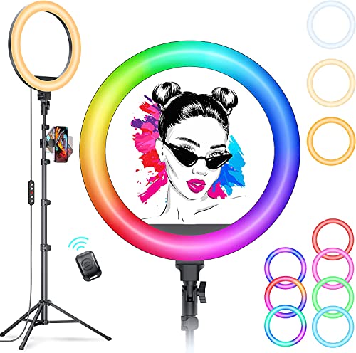Kaiess 10.2" Ring Light with 65" Tripod