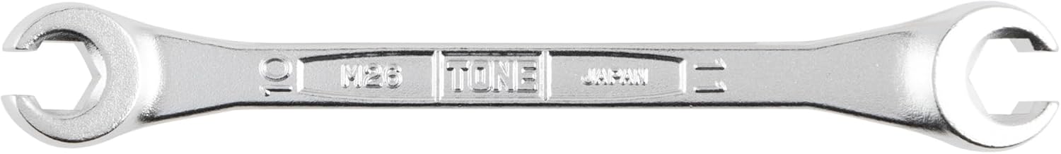 Detalle de トネ(TONE) HPM26-1011 フレアナットレンチ 15° 二面幅10×11mm・全長155mm